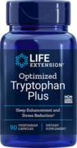 MAKE OFFER! 3 Pack Life Extension Optimized Tryptophan Plus 90 Caps image 1