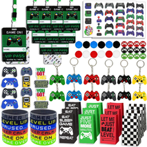 146 Pcs Video Game Party Favors, Gamer Party Favors for Boys - VIP Passes with L - £19.94 GBP