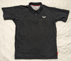 Bulwark FR Polo Size Shirt Men&#39;s XL Short Sleeve 1/4 Zip Flame Resistant... - $24.74