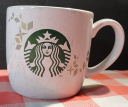 Starbucks Coffee Mug Cup Christmas Holiday Collection 2013 Green Mermaid... - $14.59