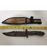 Yes4All Fixed Blade Knife 10.75&quot; Camo Blade &amp; Sheath - $37.59 CAD