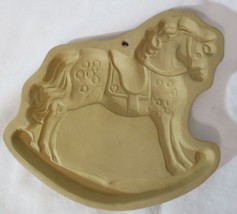 1985 Brown Bag Rocking Horse Cookie Chocolate Mold - £11.99 GBP