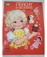 Whitman Peachy & Her Puppets Doll Book  1974  Uncut - £15.45 GBP