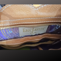 Eric Javits Lil Circles Tote Lavender Tan  image 5