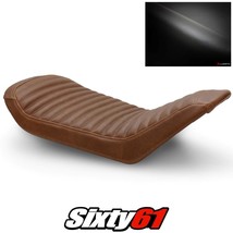 Husqvarna Svartpilen 701 Seat Cover 2018-2022 2023 Vintage Brown Luimoto Leather - £127.38 GBP