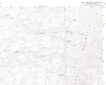 Knoll Mountain, Nevada 1968 Vintage USGS Topo Map 7.5 Quadrangle Topogra... - $23.99