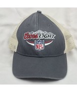 Coors Light NFL Hat Mesh Hook Loop Strap Vintage - $10.95