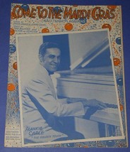 FRANKIE CARLE VINTAGE SHEET MUSIC 1937/MARDI GRAS - £18.37 GBP