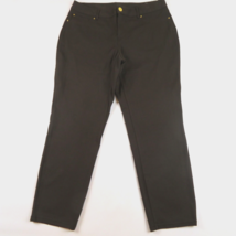 INC INTERNATIONAL CONCEPTS dark brown ponte knit Pants Size 16 - £14.66 GBP