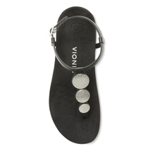 Vionic Black Lizbeth Dressy Thong Sandals, Size 8.5M - $65.00