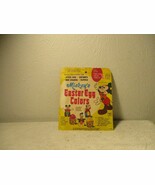Vintage 1974 Disney Mickeys Easter Egg Colors Easter Egg Coloring Kit Rare - $749.37 MXN
