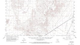 Sloan Quadrangle, Nevada 1960 Topo Map USGS 15 Minute Topographic - $21.99