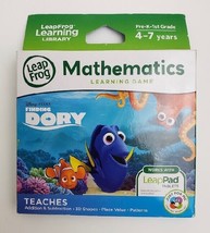 Leap Frog Learning Library Mathematics Learning Game Finding Dory Pre-K-1st Grad - £19.74 GBP