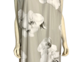Calvin Klein Women&#39;s Sleeveless Chiffon Floral Dress Grey 22W - $37.99