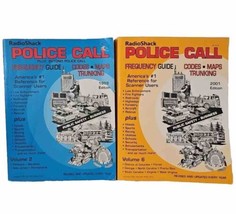 Radio Shack Police Call Radio Guide 1999 Vol. 2 And 2001 Vol. 6 Lot Of 2... - $39.55