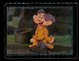 Vintage 1994 Skybox Disney Snow White Chrome Movie Trading Card F4 Dopey - £3.94 GBP