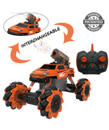 RC Remote Control Car for Kids with Interchangeable Toy Bubble Blaster W... - £55.05 GBP