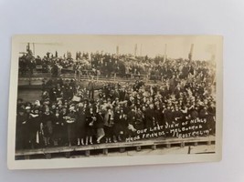 Our Last View Of Newly Made Friends Melbourne Australia Photo Vtg Black &amp; White - $30.00