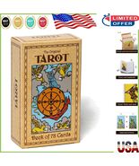 The Original Tarot Cards Deck with Guide Book - Improved Rider Waite Alt... - $921.56 MXN
