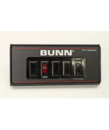 FOR PARTS - Panel Button - Bunn VP17-1 Stainless Steel Pourover Coffee B... - $52.99 CAD