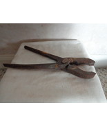 Pliers Vintage #8 Cast/Forged Steel with Screwdriver on end. (#2488).  - $27.42 CAD