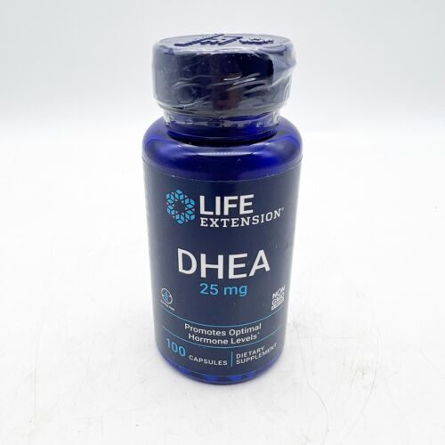 Life Extension DHEA 25 mg 100 Capsules BB 10/25 - $15.99