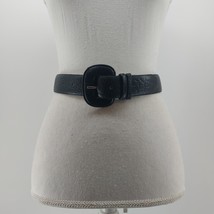 The Ritz Accessory Black Genuine Leather Women&#39;s Belt S/M - £19.50 GBP