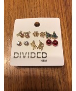 Christmas Tree Cute Ear Studs Earrings Christmas Gift H&amp;M-Brand New-Ship... - $20.94