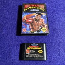 Muhammad Ali Heavyweight Boxing (Sega Genesis, 1992) Authentic Cartridge + Case - £6.58 GBP