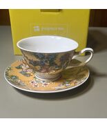 Peipocron New Bone China Floral Tea Cup And Saucer Set In Box Mothers Day - $404.51 MXN