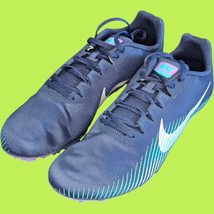 NIKE ZOOM RIVAL M 9 TRACK &amp; FIELD OBSIDIAN BLUE NEW W/BOX AH1020-406 (No... - $59.40