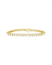 Diana M Jewels 6.40 Cts Diamond Tennis Bracelet Size One Size - $106,848.92 MXN