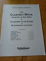 The Clarinet Hour Collection Of Easy Pieces For Clarinet With Piano Sheet Music - £70.23 GBP