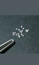 Corte Redondo 0.30 TCW Natural J-K / SI-I1 Diamante Suelto 15 PCS Lote 0.02 CT - £109.99 GBP