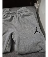 Nike Jordan Air Boy Kids Fleece Pants Carbon Heather. SZ M - $13.85
