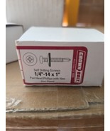 1/4-14 X 1&quot; Phillips Pan Head Self-Drilling Screws Package Of 15#  10 Pks - $1,658.94 MXN