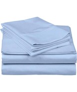 King Blue 100-Percent Egyptian Cotton 1000 Thread Count 4-Piece Sheet Set - $2,749.76 MXN