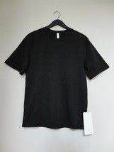Nwt Lululemon Black Soft And Lightweight Clock Out Ss Top Shirt Men&#39;s Small S - £46.51 GBP