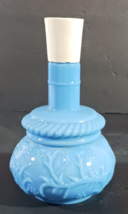 Vintage 1970&#39;s PERFUME BOTTLE OIL LAMP BLUE Empty AVON 5.5 in - $149.77 MXN