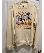 Disney Parks WDW Halloween Pumpkin Spice &amp; Everything Nice Sweatshirt S ... - $1,164.07 MXN