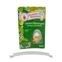 VINTAGE STRAWBERRYLAND MINIATURES STRAWBERRY SHORTCAKE LEMON MERINGUE w ... - $28.50