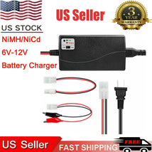 Universal Smart Charger For 6V-12V Nimh Nicd Battery Rc Car Airsoft + - £27.40 GBP
