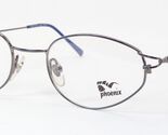 Vintage Phoenix LF 528 BL Gunmetal Blue UNIQUE RARE EYEGLASSES FRAME 49-... - $57.12