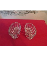 2 Princess House Spoon/Fork Utensil Holders-Buffet Table accessories - £19.46 GBP