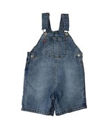 Levis Shortall Toddler 12M Pockets Bib Overall Light Wash Denim Blue - $27.06 CAD
