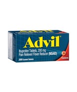 Advil Pain Reliever &amp; Fever Reducer Tablets 200mg Ibuprofen, 200 Ct ~ Ex... - $22.90 CAD