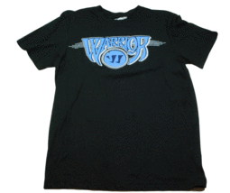 Warrior Hersher Hockey / Lacrosse Lifestyle Black &amp; Blue T-Shirt   - £15.95 GBP
