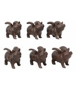 Cast Iron Small Whimsical Flying Pig Angel Hog Statue Paperweight Decor ... - $38.99