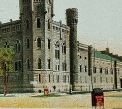 1900s Central Armory Cleveland Ohio Vintage Postcard Street View - £13.61 GBP
