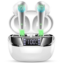 Wireless Earbud Bluetooth 5.3 Headphones 56H Playtime Stereo Bass Ear Buds, In-E - £80.12 GBP